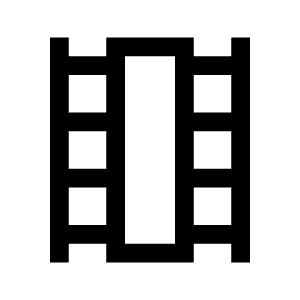 Theaters Icon from Outlined Line - Material Symbols Set