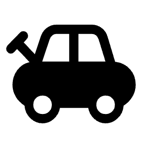 Toys Fill Icon from Rounded Fill - Material Symbols Set
