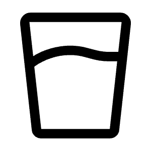 Water Full Icon from Rounded Line - Material Symbols Set