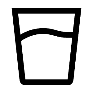 Water Full Icon from Outlined Line - Material Symbols Set