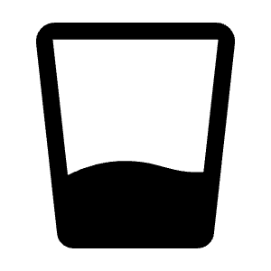 Water Loss Fill Icon from Rounded Fill - Material Symbols Set