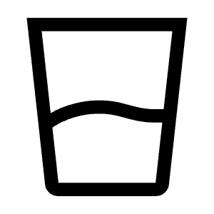 Water Medium Icon from Outlined Line - Material Symbols Set