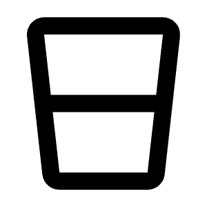 Water Medium Icon from Rounded Line - Streamline Material Free Set