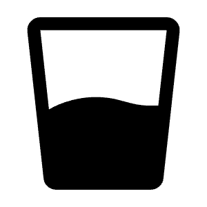 Water Medium Fill Icon from Rounded Fill - Material Symbols Set