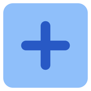 Add Square Icon from Core Flat Set