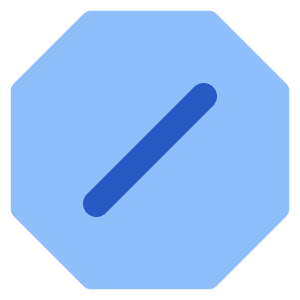 Block Spam List Icon from Core Flat Set