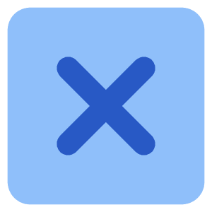 Delete Square Icon from Core Flat Set