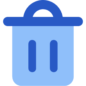 Recycle Bin 2 Icon from Core Flat Set