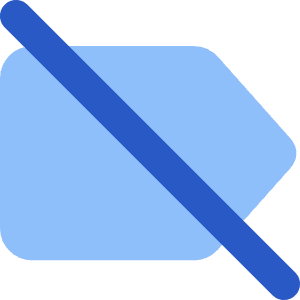 Tag Label Off Disable Icon from Core Flat Set