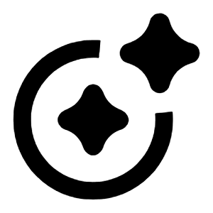 Ai Smart Assistant Circle Icon from Rounded Line - Material Pro Free Set