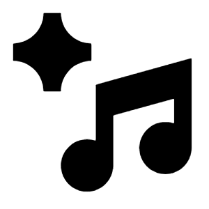 Ai Spark Generate Music Fill Icon from Sharp Fill - Material Pro Free Set