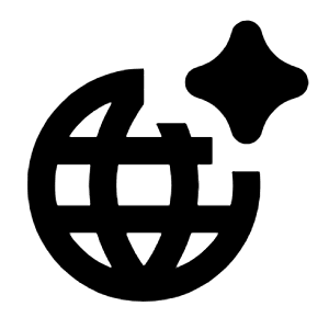 Ai Spark Internet Icon from Rounded Line - Material Pro Free Set