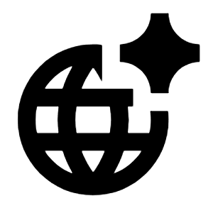 Ai Spark Internet Fill Icon from Sharp Fill - Material Pro Free Set