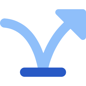Travel Airline Stops Icon from Core Flat Set