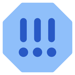 Alert Octagon Priority High Icon from Core Flat Set