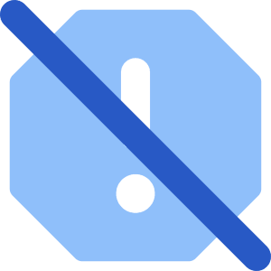 Alert Report Off Icon from Core Flat Set