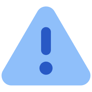Warning Triangle Icon from Core Flat Set