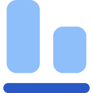 Align Bottom 1 Icon from Core Flat Set