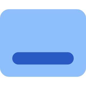 Align Bottom Horizontal Icon from Core Flat Set