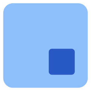 Align Bottom Right Square Icon from Core Flat Set