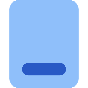 Align Bottom Vertical Icon from Core Flat Set