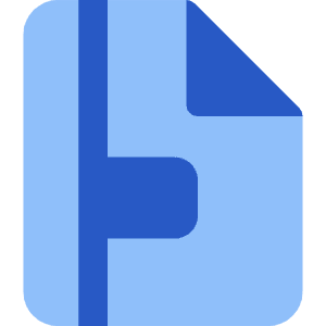 Align Margins Vertical Icon from Core Flat Set