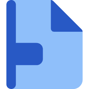 Align Page Icon from Core Flat Set