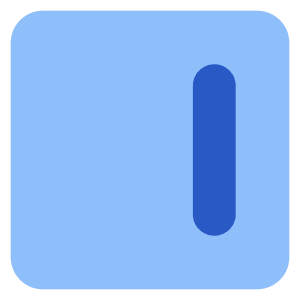 Align Right Square Icon from Core Flat Set