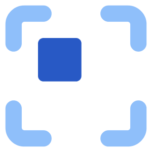 Align Top Left Frame Square Icon from Core Flat Set