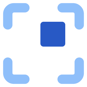 Align Top Right Frame Square Icon from Core Flat Set