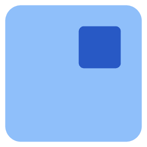 Align Top Right Square Icon from Core Flat Set