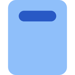 Align Top Vertical Icon from Core Flat Set
