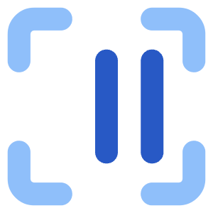 Align Two Right Frame Icon from Core Flat Set