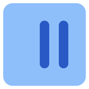 Align Two Right Square Icon from Core Flat Set
