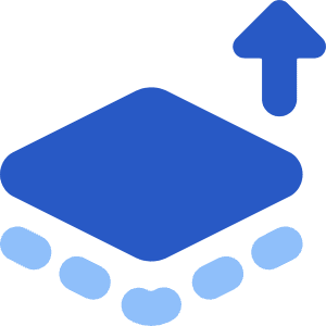 Bring Forward Icon from Core Flat Set