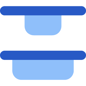 Distribute Top Icon from Core Flat Set