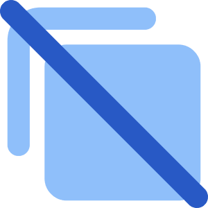 Stack Off Ungroup Icon from Core Flat Set