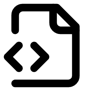 File Code 2 Icon from Lucide Line Set