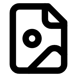 File Image Icon from Lucide Line Set