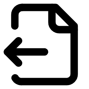 File Output Icon from Lucide Line Set