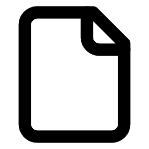 File Icon from Lucide Line Set