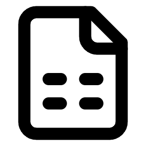 File Spreadsheet Icon from Lucide Line Set