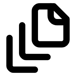 File Stack Icon from Lucide Line Set