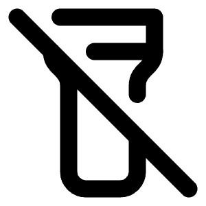 Flashlight Off Icon from Lucide Line Set