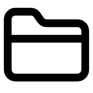 Folder Closed Icon from Lucide Line Set