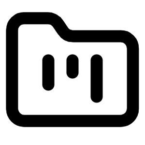 Folder Kanban Icon from Lucide Line Set