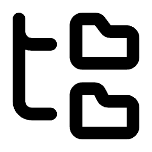 Folder Tree Icon from Lucide Line Set