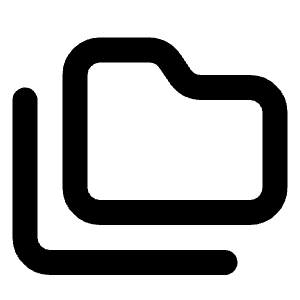 Folders Icon from Lucide Line Set