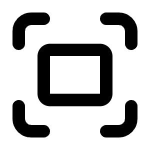 Fullscreen Icon from Lucide Line Set