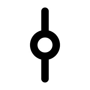 Git Commit Vertical Icon from Lucide Line Set